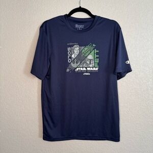 Star Wars Rival Run 10K 2019 T Shirt Han Solo Boba Fett Mens‎
